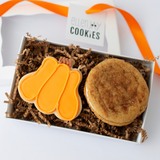 Pumpkin Cookie + Pumpkin Spice Sammie – 2ct Gift Box