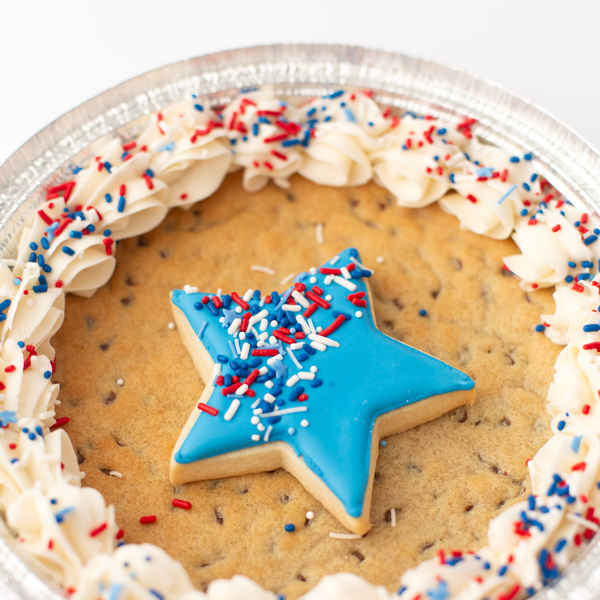 Star Chocolate Chip Cookie Cake - LOCAL PICKUP ONLY
