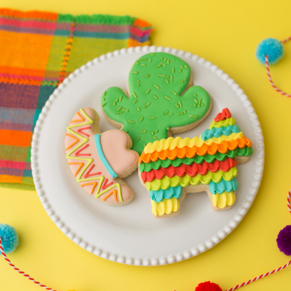 Fiesta Cookie Collection (24 ct) | Hand-Decorated Cookie Gift Box