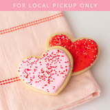 Valentine's Day Heart Sugar Cookie Gift Box Dozen | LOCAL PICKUP