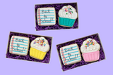 Back to School Sugar Cookie Gift Box 2ct (Set of 3 Boxes)