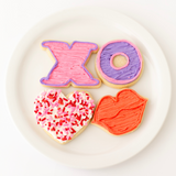 Valentine's Day Cookie Decorating Kit – DIY Dozen with Buttercream + Sprinkles