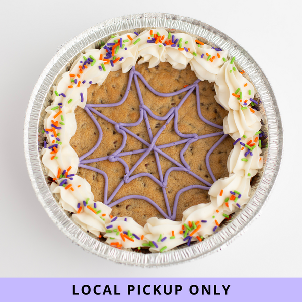 Spider Web Cookie Cake - PICKUP