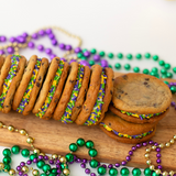 Mardi Gras Sammies - Gourmet Cookie Gift Box Dozen