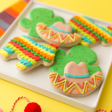 Fiesta Cookie Collection (24 ct) | Hand-Decorated Cookie Gift Box