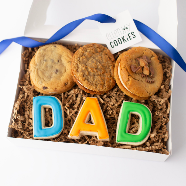 DAD Cookies + Sammie Sampler Gift Box (6 ct)