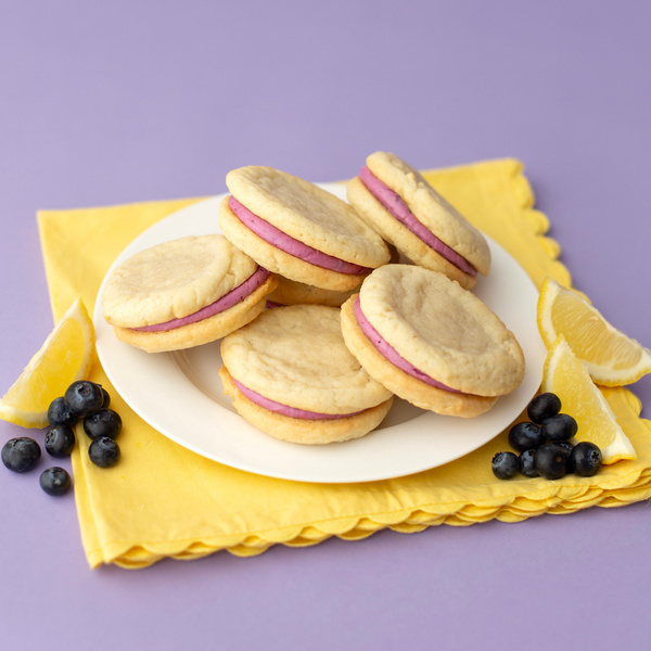 Lemon Blueberry Sammies | Gourmet Cookie Gift Box