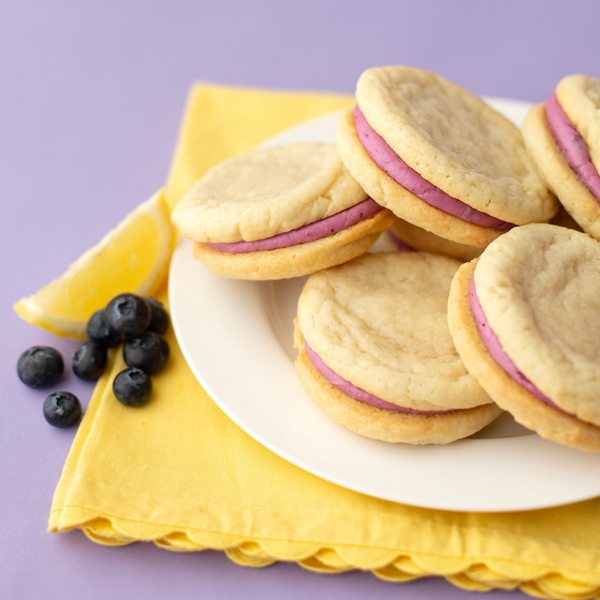 Lemon Blueberry Sammies | Gourmet Cookie Gift Box