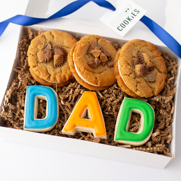 DAD Cookies + Peanut Butter Sammie Gift Box (6 ct)
