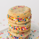 Funfetti with Vanilla Buttercream Sammie Box (6ct)