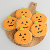JACK-O'-LANTERN COOKIES