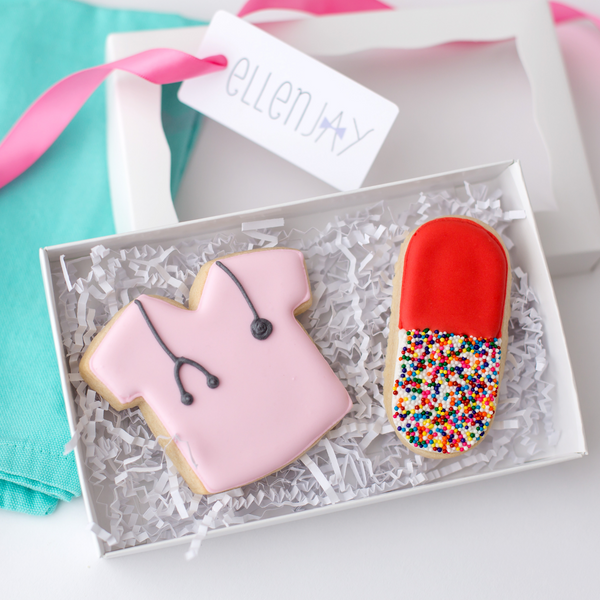 Pink Scrub Sugar Cookie Gift Box 2ct (Set of 3 Boxes)