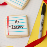 A+ Teacher Sugar Cookie Gift Box 2ct (Set of 3 Boxes)
