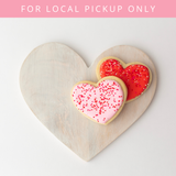Valentine's Day Heart Sugar Cookie Gift Box Dozen | LOCAL PICKUP