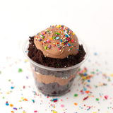 Chocolate Birthday Cake Cups (5 Pack) - LOCAL PICKUP ONLY