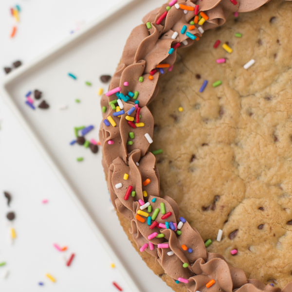 Chocolate Chip Chocolate Cookie Cake - LOCAL PICKUP ONLY