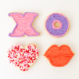 Valentine's Day Cookie Decorating Kit – DIY Dozen with Buttercream + Sprinkles
