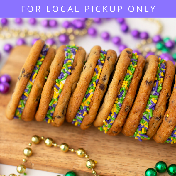 Mardi Gras Sammie Gift Box Dozen | LOCAL PICKUP