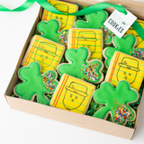 Crichton Leprechaun & Shamrock Sugar Cookies - Gourmet Gift Box