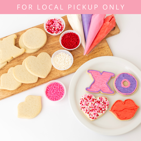Valentine's Day Cookie Decorating Kit | LOCAL PICKUP