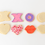 Valentine's Day Cookie Decorating Kit – DIY Dozen with Buttercream + Sprinkles