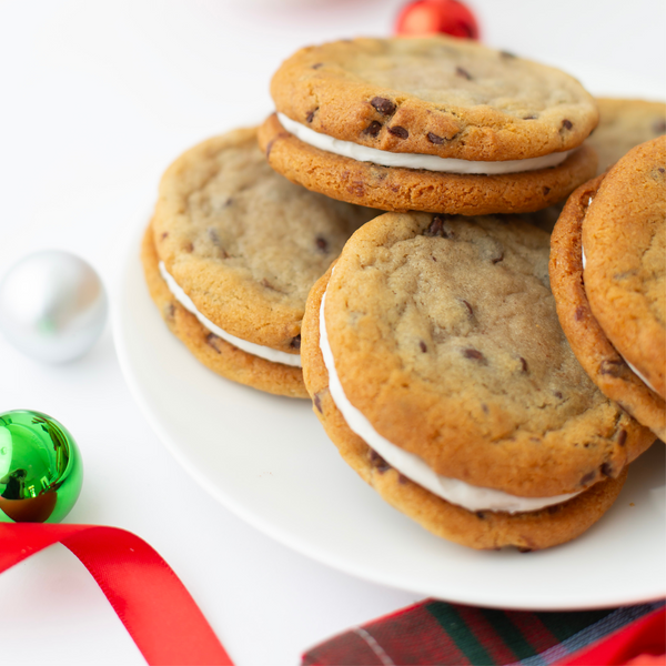 Chocolate Chip with Vanilla Buttercream Sammies - Gourmet Cookie Gift Box