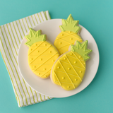 Pineapple Cookies (24 ct) | Hand-Decorated Cookie Gift Box