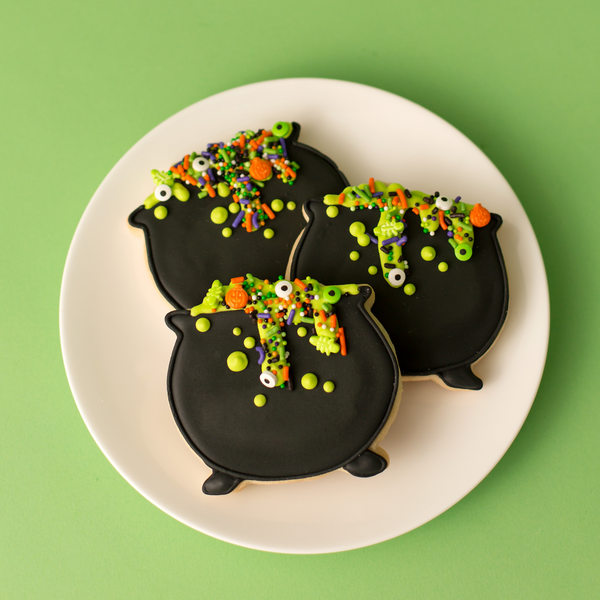 Cauldron Sugar Cookie Gift Box (12 ct)