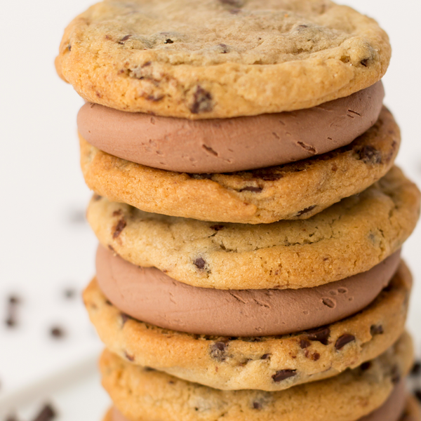 Chocolate Chip with Chocolate Buttercream Sammie Box (6ct)