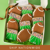 Football & Field Sugar Cookies - Gourmet Gift Box