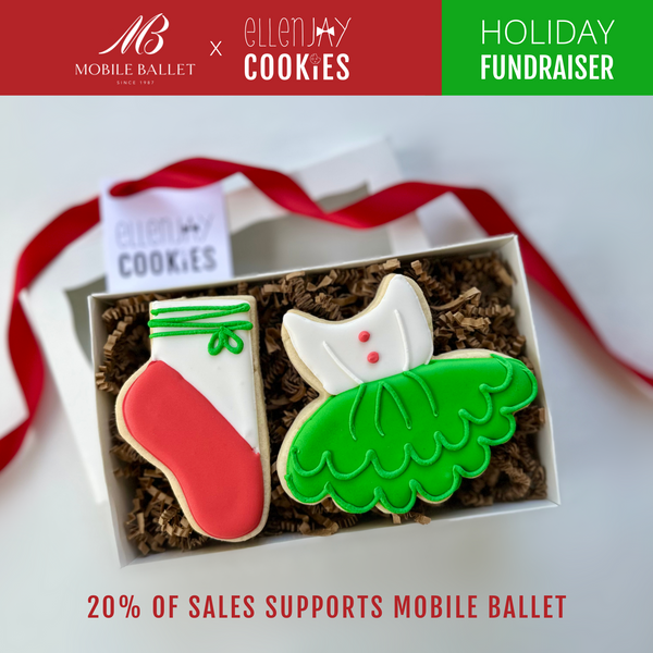 Mobile Ballet Nutcracker Cookies (2ct Box)