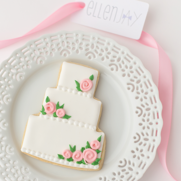 WEDDING CAKE Sugar Cookie Gift Box (12 ct)