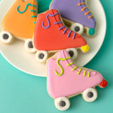 Roller Skate Cookies (24 ct) | Hand-Decorated Cookie Gift Box